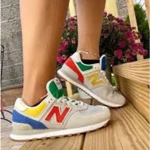 “Staud” New Balance 574, women’s size 7.5